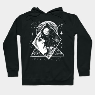 Space Witch Goth, Mind's Eye, Pagan, Occult Hoodie